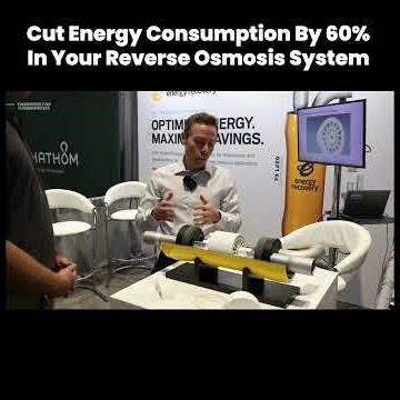 Cut Energy Consumption By 60% In Your Reverse Osmosis System