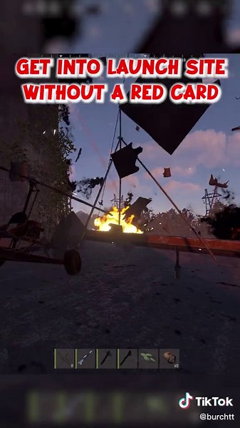 Rust Launch Site Red Card Location Tutorial