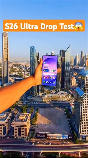 Galaxy s26 ultra drop test 😱😵‍💫😵 #galaxys26ultra #s26ultra #samsung #droptest #ytshorts #viral #tech