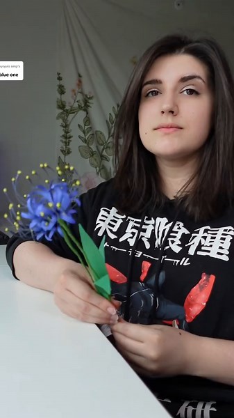 Blue Spider Lily Paper Flower Tutorial