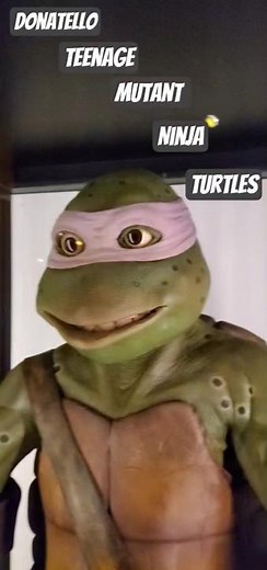 Corey Feldman 1993 Donatello Teenage Mutant Ninja Turtles III Animatronic Costume Up Close @ MoPop