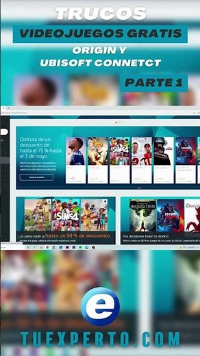 CÓMO DESCARGAR JUEGOS GRATIS DESDE ORIGIN Y UBISOFT CONNECT (PARTE 1)