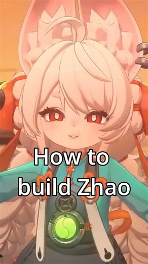 How to build Zhao under 1 minute #zenlesszonezero #zhao #build #guide #shorts