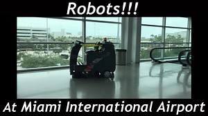 11 reactions · 4 comments | MIA AIRPORT ROBOTS-Miami International Airport - MIA is now home to two autonomous cleaning robots that help polish the floors of busy Concourse D. https://risenews.net/2018/06/there-are-now-robot-floor-cleaners-at-miami-international-airport/ | Crazy, Florida | Facebook