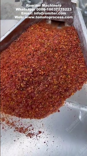 Automatic Dry Tomato Chips Powder Crusher