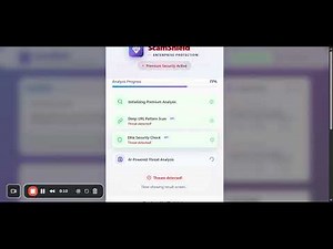 ScamShield – Scam & Phishing Message Detection Website | Project Demo by - Harkamal Deep Singh