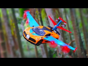 How To Make a Bugatti Airplane - Aeroplane cars