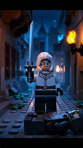 LEGO Assassin di Kota Malam 🌙 Misi Senyap Tanpa Suara