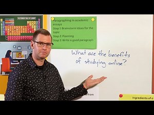 Academic English: Paragraphing for Essays