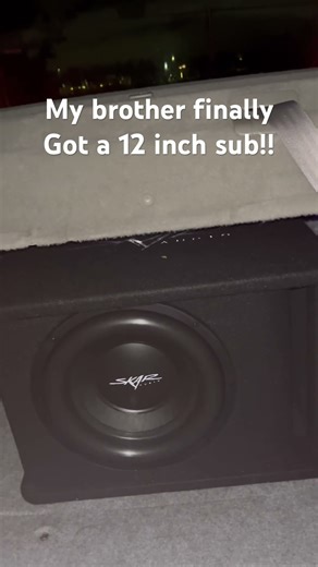 12 inch sub ￼
