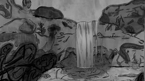 ART 125 - Mechanical Ink Drawing Project - Fall 2018