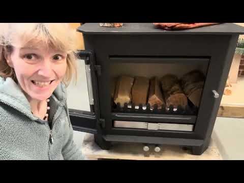 Clock Somersal Classic 12 Wood Burning and Multi Fuel Stove