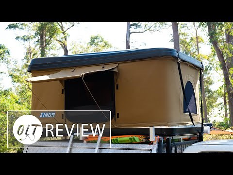 Kings Kwiky Rooftop Tent Review - Is it any good? NO! IT BROKE! Watch my other video where it broke.
