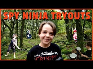 SPY NINJA TRYOUTS! Do I have what it takes to become the next SPY NINJA? #wearethespyninjas #newblue