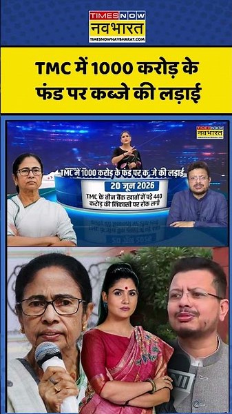 News Ki Pathshala: Rubika Liyaquat | TMC में 1000 करोड़ के कब्जे पर फंड की लड़ाई #mamatabanerjee