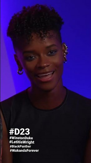 “We keep your Vibranium safe” 😂 Winston Duke and Letitia Wright talk Black Panther: Wakanda Forever