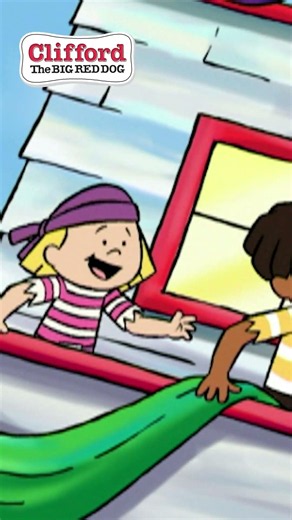 Clifford Rocks the Boat | Clifford the Big Red Dog #shorts