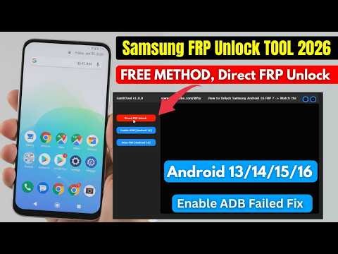 All Samsung Frp Bypass 2026 | Enable Adb Failed Fix Tool | Samsung Google Account Bypass 2026