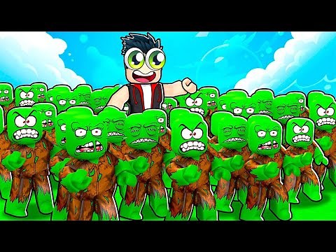 I CREATE MY ROBLOX ZOMBIE ARMY! (Zombie Wars Tycoon)