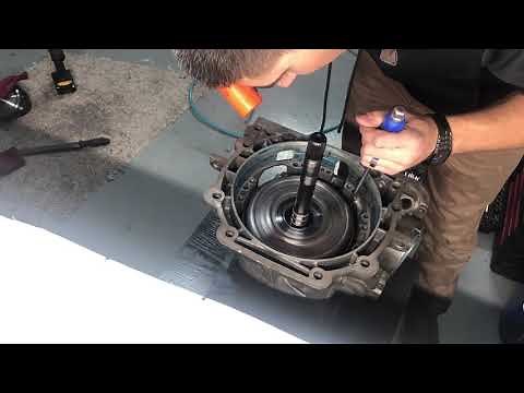 4l60e rebuild/reassembly part 8 (input drums, band, and 2-4 servos install)