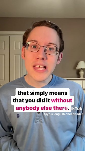 Alone, by myself, and on my own… what’s the difference? This question is a bit difficult to answer since all three of them have VERY similar meanings, but it’s true that we don’t always use these three in the same exact situations, so my goal in today’s video is to explain the very subtle differences in meaning that tell us when to use one of them and not the others. I hope you find it helpful! However, before talking about the differences between them, please keep in mind that these three mean