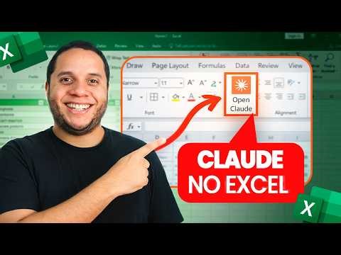 NEW Claude in Excel - how to use AI WITHIN Excel