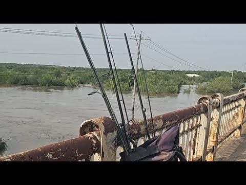 Carrasco Ranch is live fishing the flooded Nueces River!