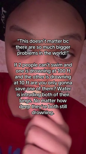 Big problem or small problem they all have one thing is common, THEYRE BOTH PROBLEMS.💔 #fyp #viral #music #idek #xyzbca