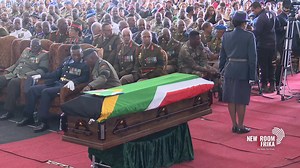 12K views · 206 reactions | [WATCH] The funeral service for SANDF Staff Sergeant William Eddy Cola has ended, and the procession is now heading to the burial site in Louterwater, Eastern Cape, where he will be laid to rest. #Newzroom405 | Newzroom Afrika | Facebook