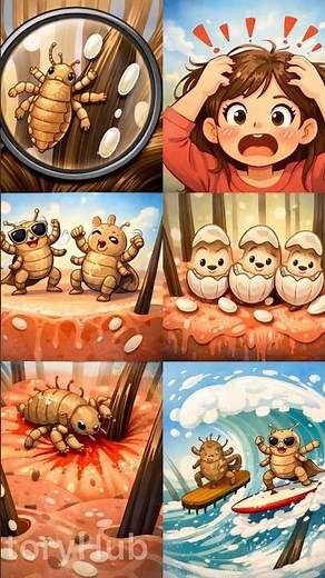 This is what head lice REALLY do… 👀