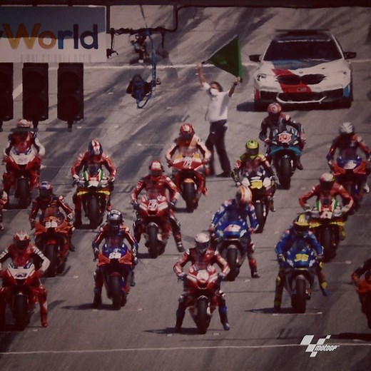 MotoGP™ on Instagram: "Tension is building for the return of the greatest show on two wheels! 🚦 Click the link in our bio to not miss out on any of the action in 2021, LIVE and on-demand, with #MotoGP VideoPass! 💪 #Motorcycle #Racing #Motorsport"