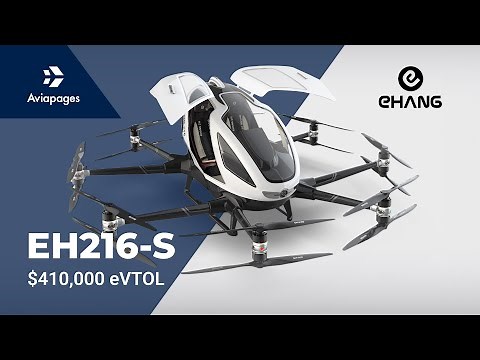 Soar Above Traffic with EHANG EH216-S: The Future is Here 🚀✨