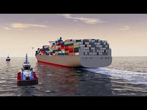 KOTUG Drone Tug Line Transfer in action with RT Champion