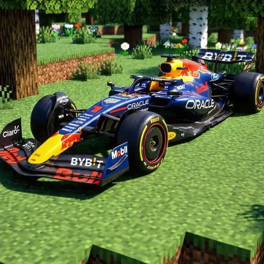 Minecraft F1 Car - Edit | I DON'T KNOW [HARDTEKK] | F1 car edit |formula 1 #minecraft #f1 #f1shorts