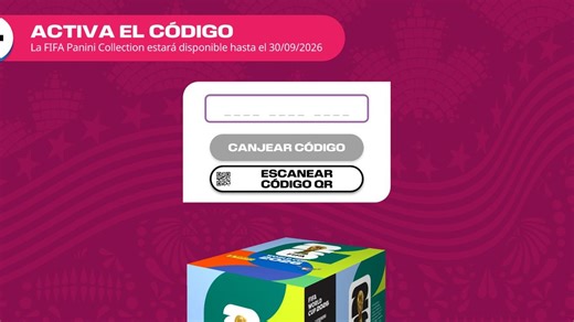 Álbum virtual del Mundial 2026: códigos, escaneos y cómo conseguir sobres gratis