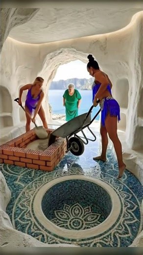 🌊 சொகுசான மினி ஸ்விம்மிங் பூல் மேக்ஓவர்! 🏠✨| 🌊 Amazing Mini Indoor Pool Transformation! |#shorts