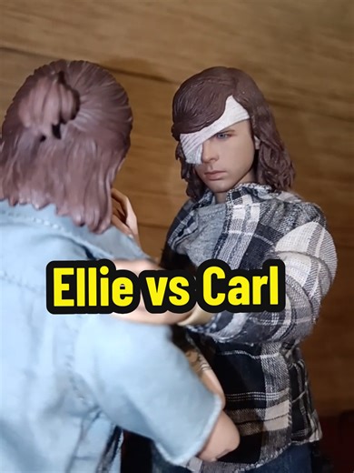 Epic Showdown: Ellie vs Carl from TWD and TLOU