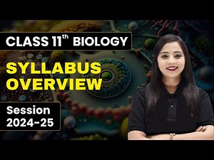 Class 11th Biology Complete Syllabus | Overview (CBSE Session 2024-25)