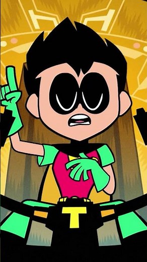 ماذا يحدث مع الرجل اليسرى يا روبن؟ 🫣 #أبطال_التايتنز_انطلقوا #كرتون_نتورك #TeenTitansGo
