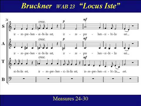 Bruckner Locus Iste - Choir