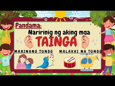 MALAKAS AT MAHINANG TUNOG - WEEK 8