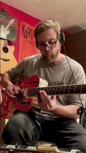 Resonator Guitar slide Blues Riff Open d Tuning #riff #guitar #slideguitar