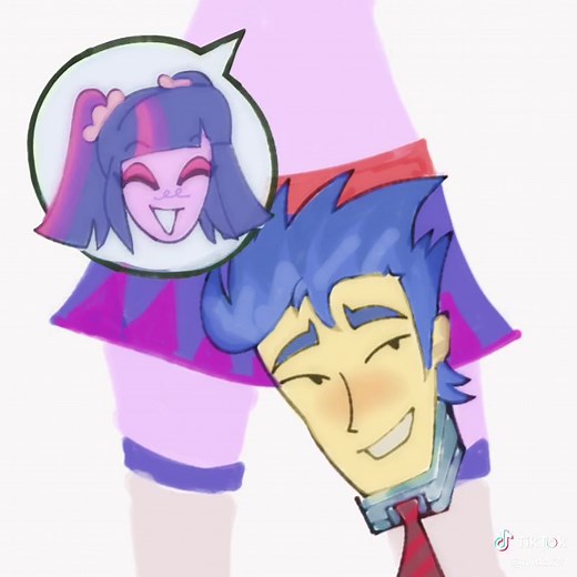 MLP Infection AU: Growing Baby with Magic | Twilight & Flash Sentry