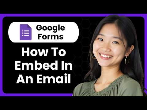 How To Embed Google Forms In An Email