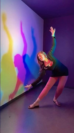 Dancing with the Color Shadow Illusion | Red, Yellow, and Blue Magic