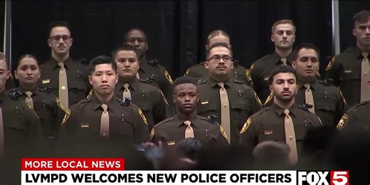 LVMPD welcomes new police officers