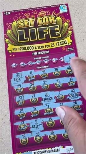 First 2 X Multiplier New Set for Life 💥🎉🎉😱#lottery #lottery #fypシ゚viral #casino