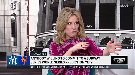 5.6K views · 159 reactions | On Baseball Night in New York, Sal Licata asks Kim Jones, Anthony DiComo & Anthony McCarron whether anyone is ready commit to a Subway Series in the World Series https://on.sny.tv/xsF2mNy ▶ Cadillac | SNY | Facebook