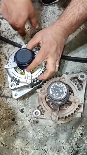 Engine alternator pulley bearing problem 💡 #AlternatorProblem #PulleyBearingIssue #EngineAlternator #CarRepair #AutoFix #EngineNoise #AlternatorBearing #CarTroubleshooting #MechanicLife #AutoRepairTips | M.S CARS