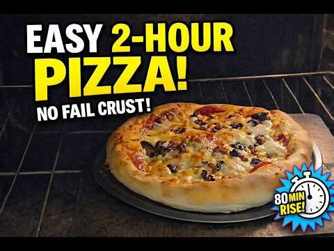 Easy Homemade Pizza Dough Recipe | Beginner Friendly.